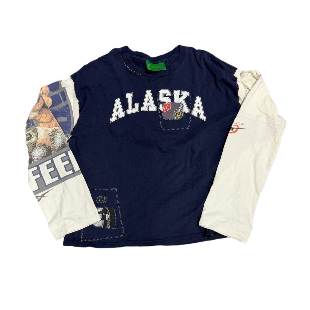 Poor Parker Alaska Long Sleeve Navy/White