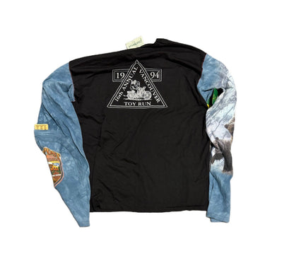 Poor Parker Beartooth Montana Long Sleeve Black/Blue