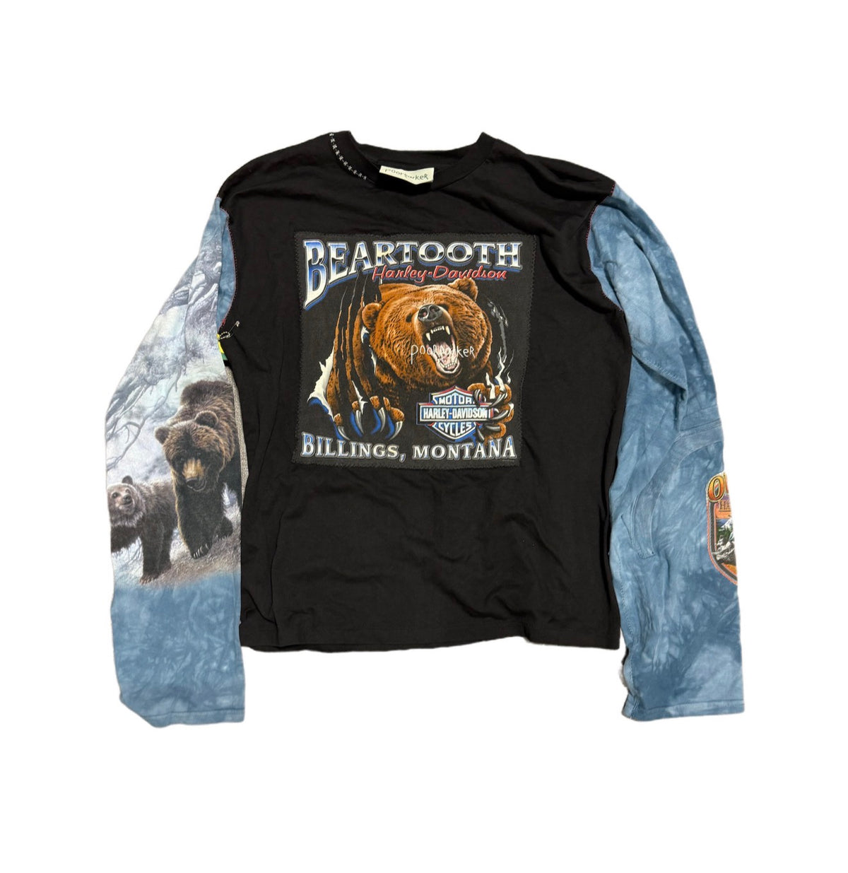Poor Parker Beartooth Montana Long Sleeve Black/Blue