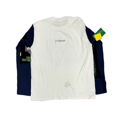 Poor Parker Power At The Prom Long Sleeve White/Navy