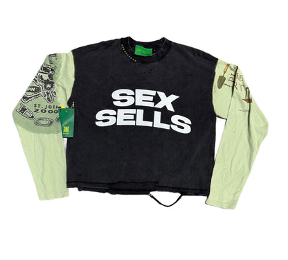 Poor Parker Sex Sells Virgin Islands Long Sleeve Black/Green