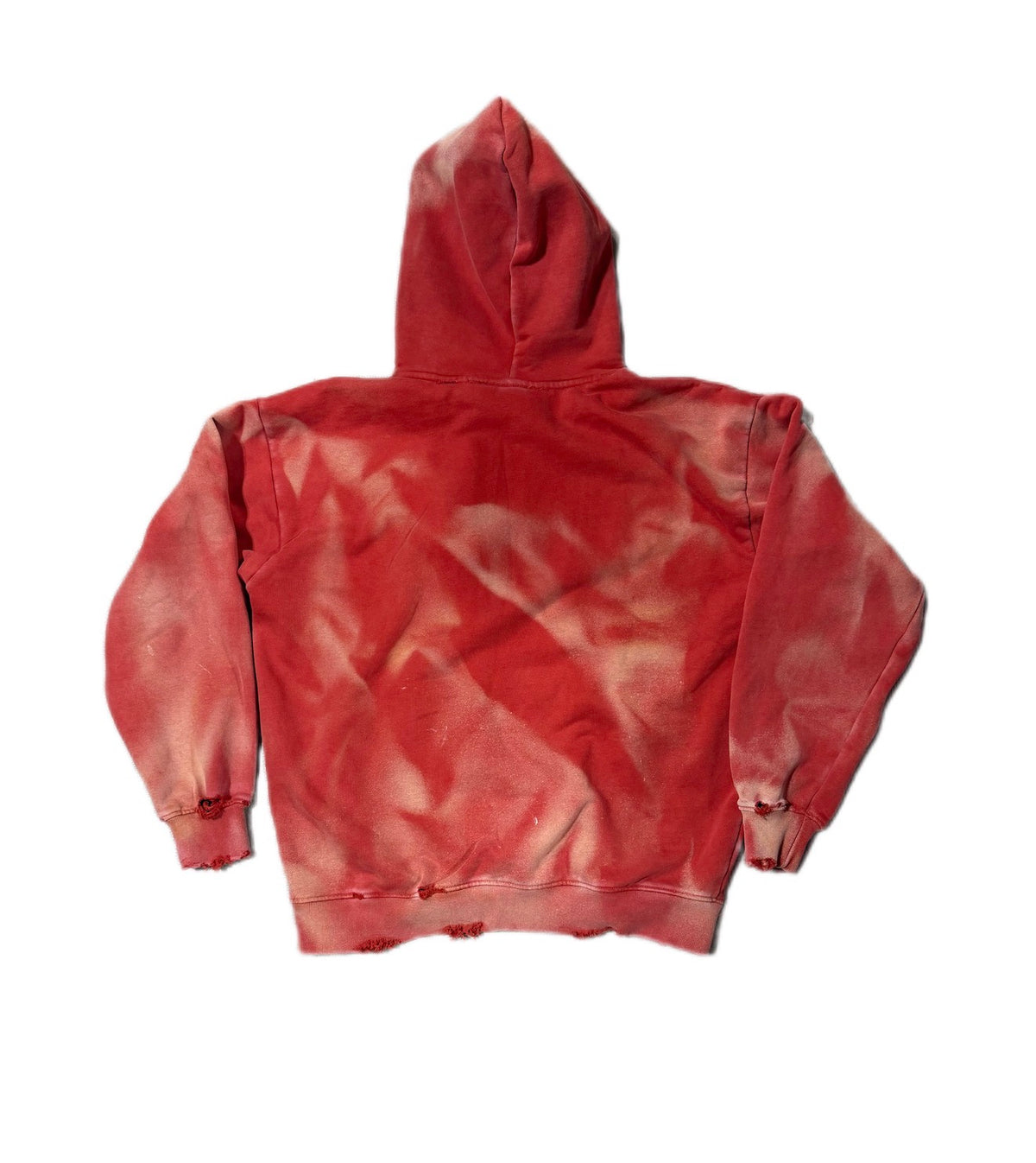 Poor Parker Tie Dye Hoodie Red