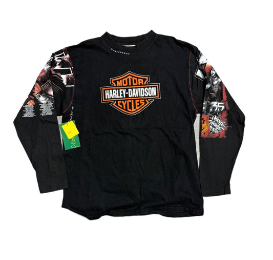 Poor Parker Harley Davidson Pacific Long Sleeve Black
