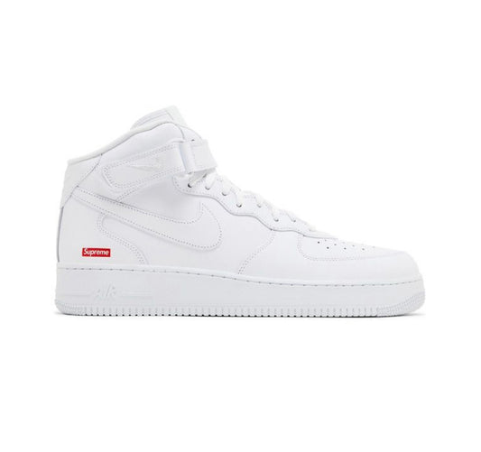 Supreme Air Force 1 Mid White