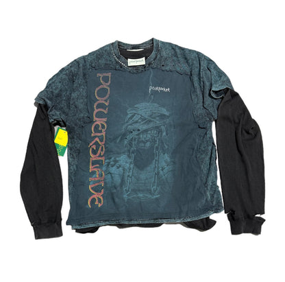 Poor Parker Powerslave Double Layered Thermal Long Sleeve Blue/Black