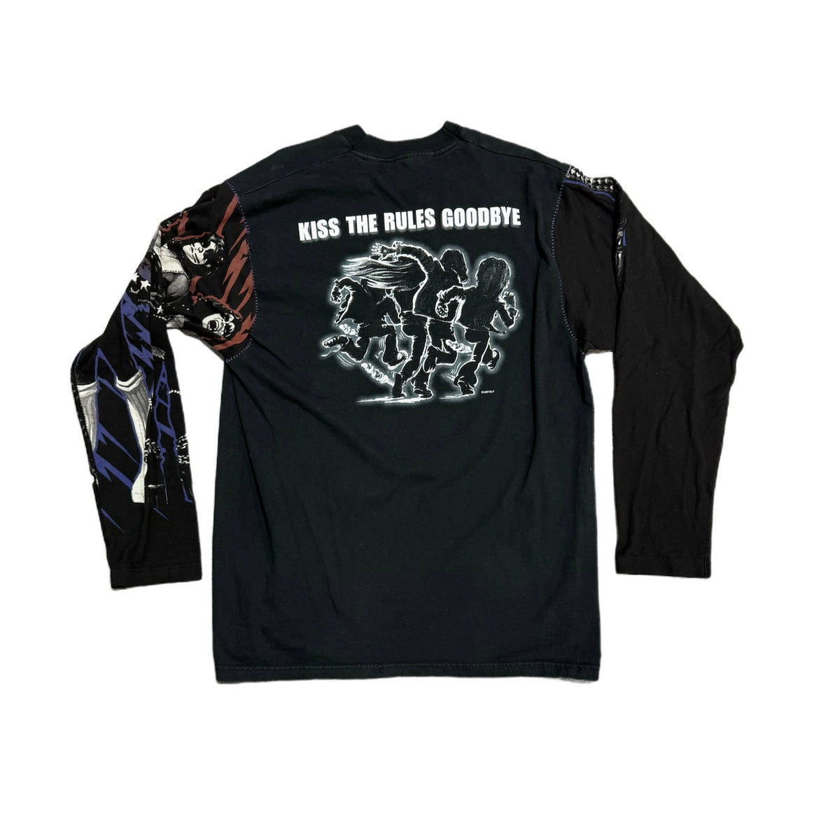 Poor Parker Kiss The Rules Goodbye Long Sleeve Black