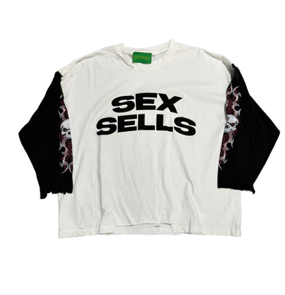 Poor Parker Sex Sells Quarter Sleeve White/Black