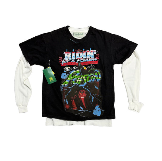 Poor Parker Poison Double Layered Thermal Long Sleeve Black