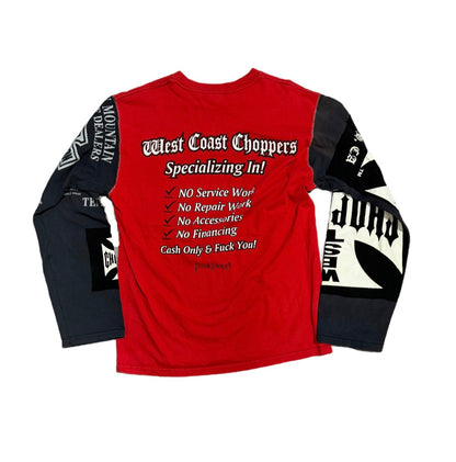 Poor Parker West Coast Choppers Long Sleeve Red/Black