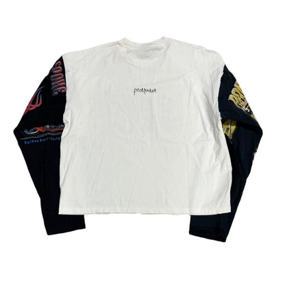 Poor Parker Sex Sells Broken Boot Hill Long Sleeve White/Black
