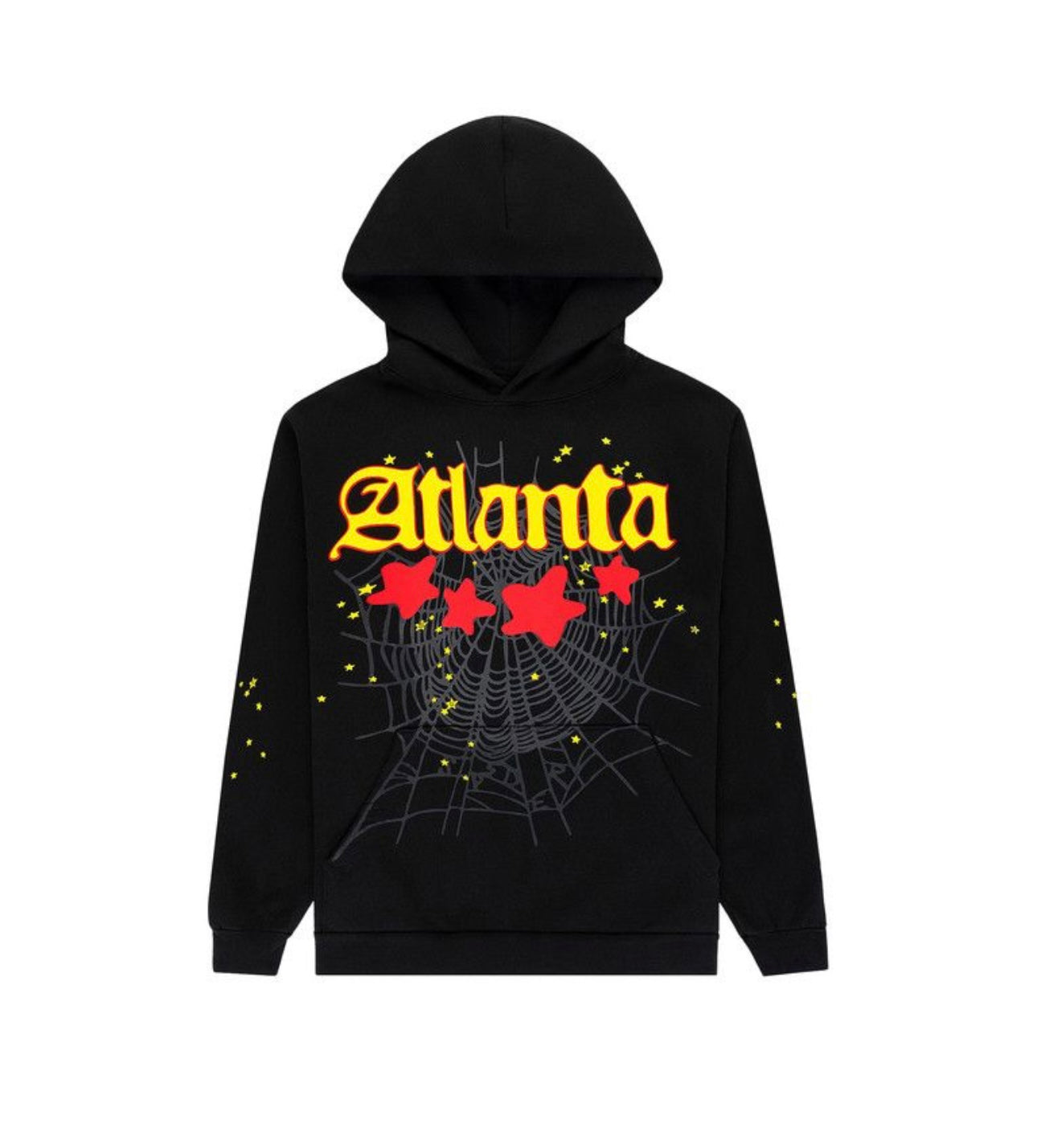 Sp5der Atlanta Hoodie Black