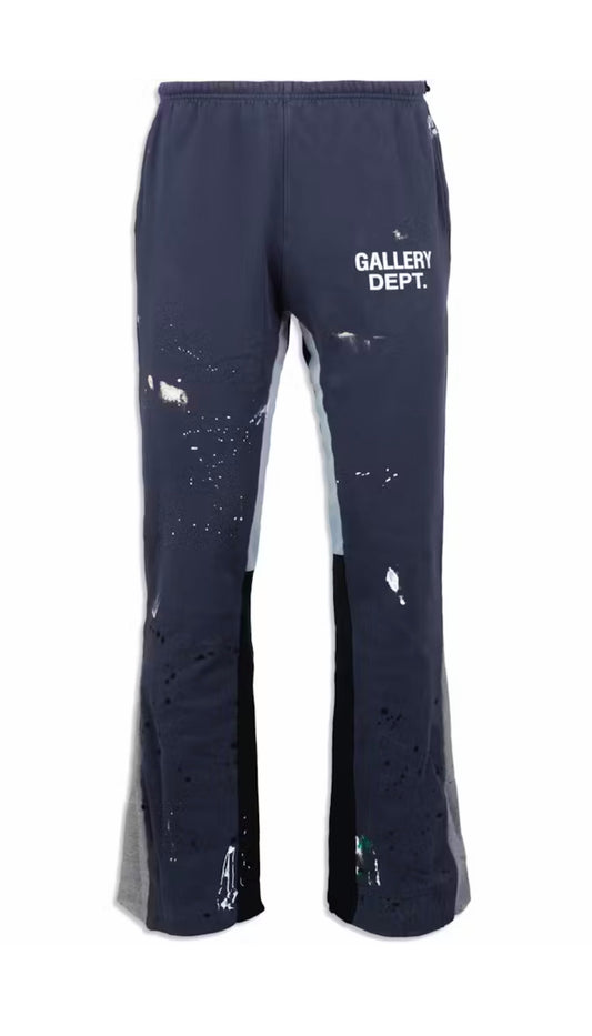 Gallery Dept Painted Flare Sweatpants Navy