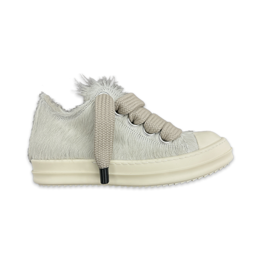 Rick Owens Hollywood Pony Hair Jumbo Lace Low Triple Milk