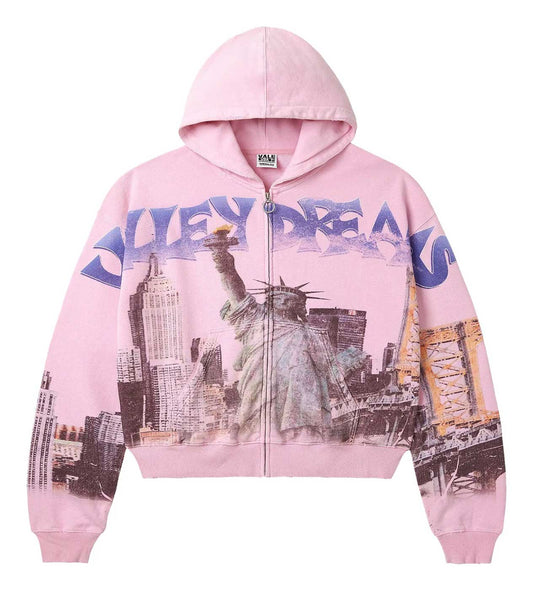 Vale Forever NYC Zip-Up Pink
