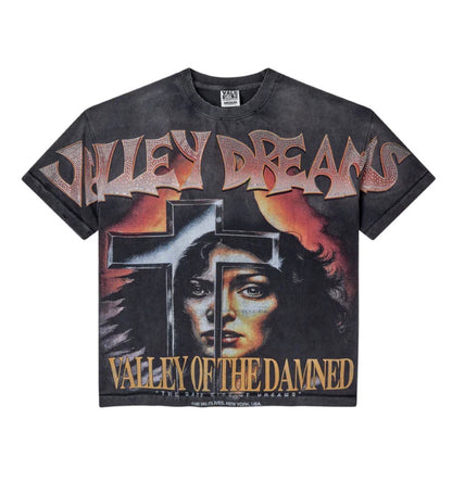 Vale Forever Damned Bling T-Shirt Black
