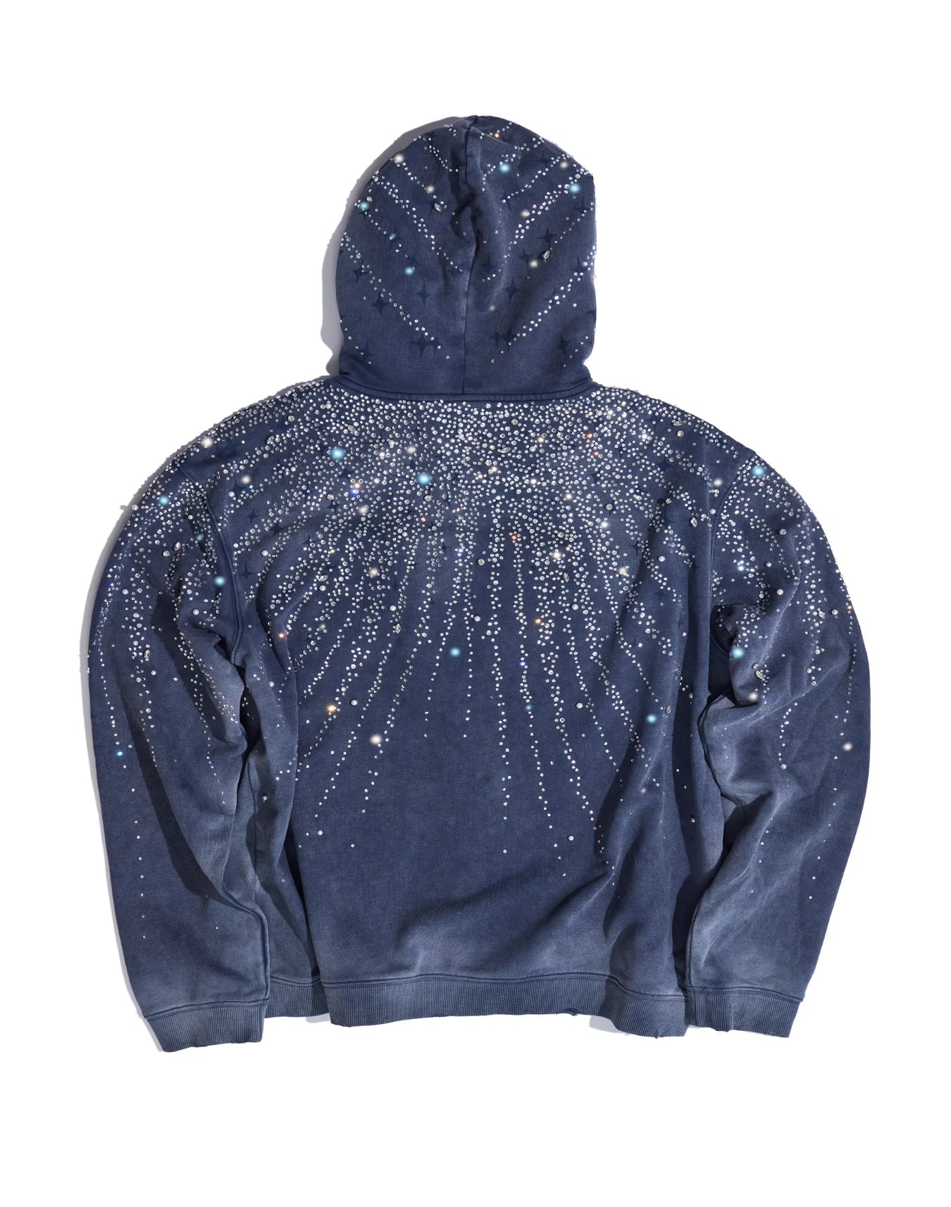 Birth Of Royal Child 20K Steller Diamond Hoodie Blue