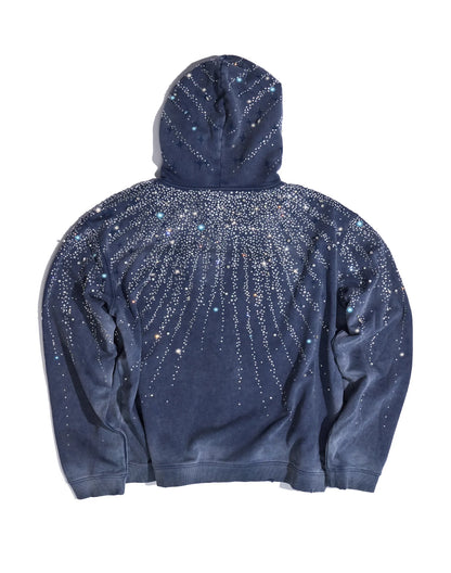 Birth Of Royal Child 20K Steller Diamond Hoodie Blue