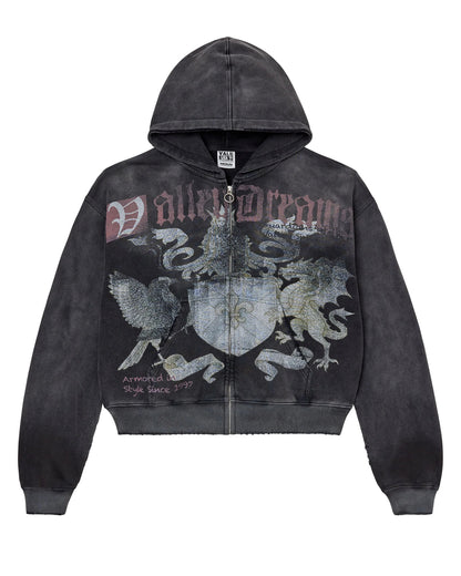 Vale Forever Vendetta Zip-Up Black