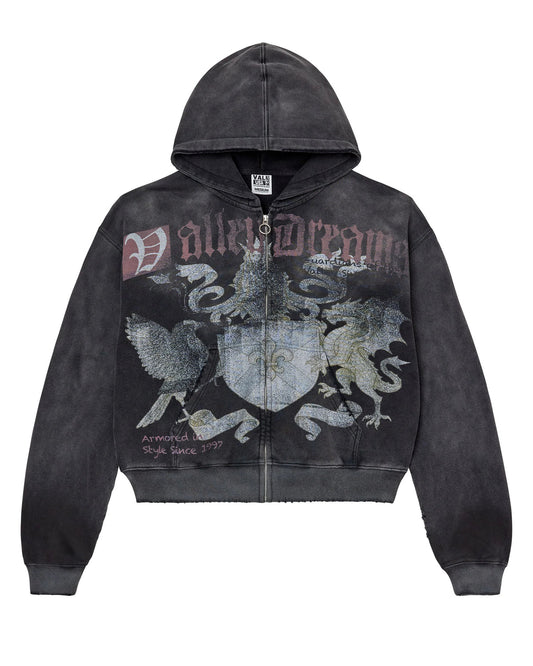 Vale Forever Vendetta Zip-Up Black