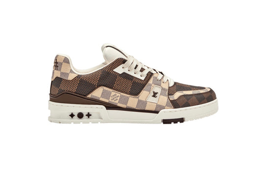Louis Vuitton Trainer Monogram Damier Brown Ebene