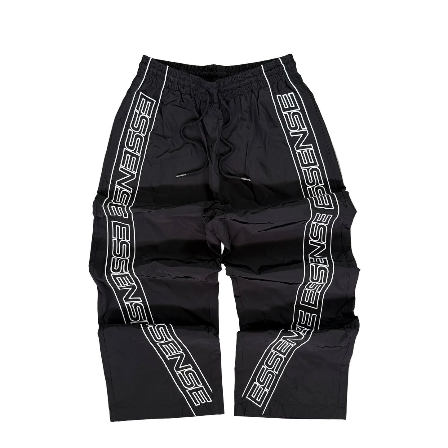 Essence Gallery Nylon Track Pants Black