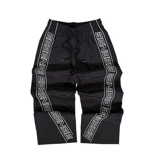 Essence Gallery Nylon Track Pants Black
