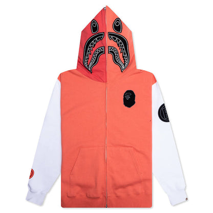 Bape Shark Korea Zip-Up Orange