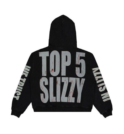Godspeed Top 5 Slizzy VVS Hoodie Black
