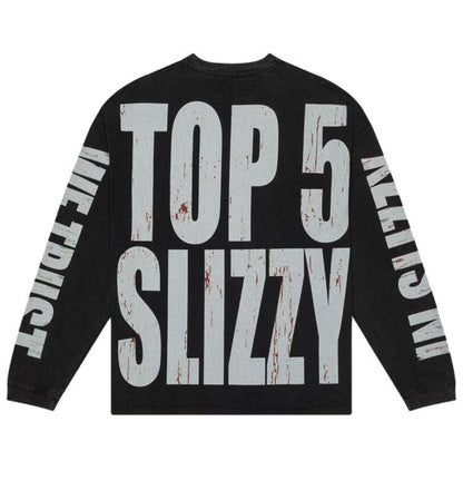 Godspeed Top 5 Slizzy Long Sleeve Black