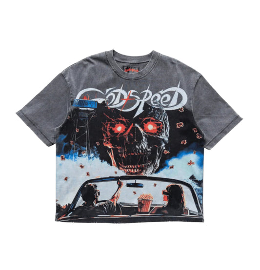 Godspeed Drive In T-Shirt Grey Wash