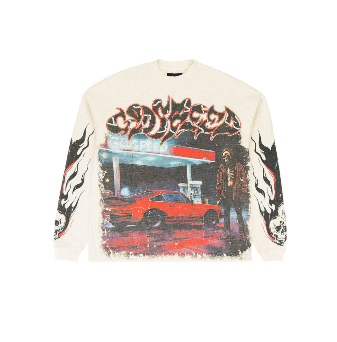 Godspeed Pit Stop Thermal Long Sleeve Bone