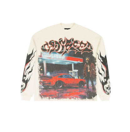 Godspeed Pit Stop Thermal Long Sleeve Bone