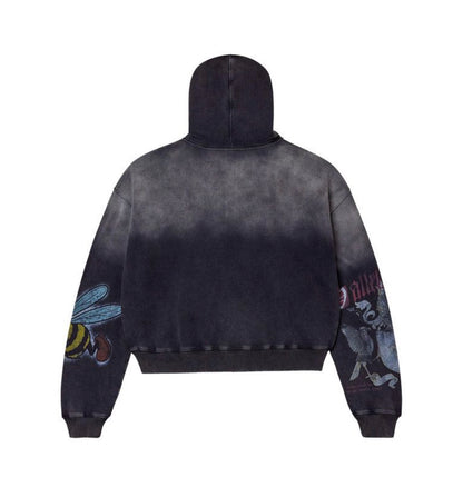 Vale Forever Blasted Zip-Up Black