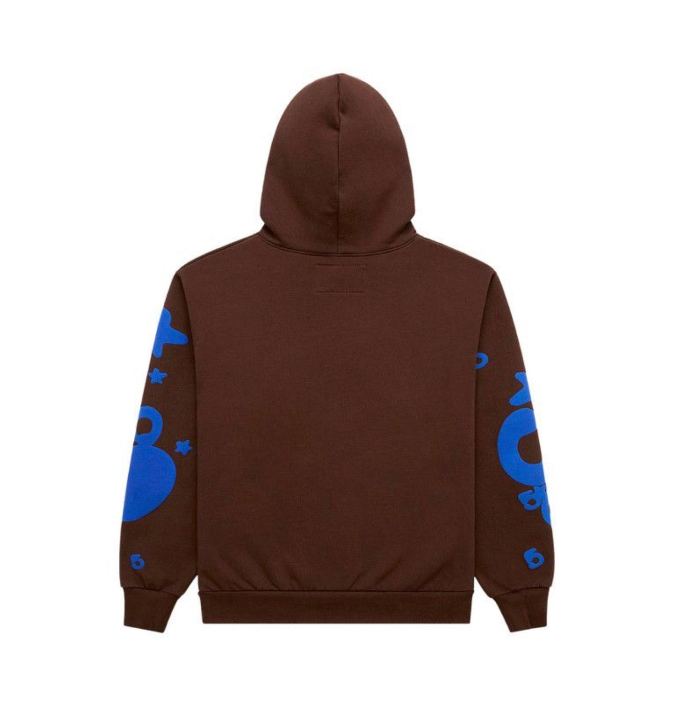 Sp5der Beluga Hoodie Brown/Blue