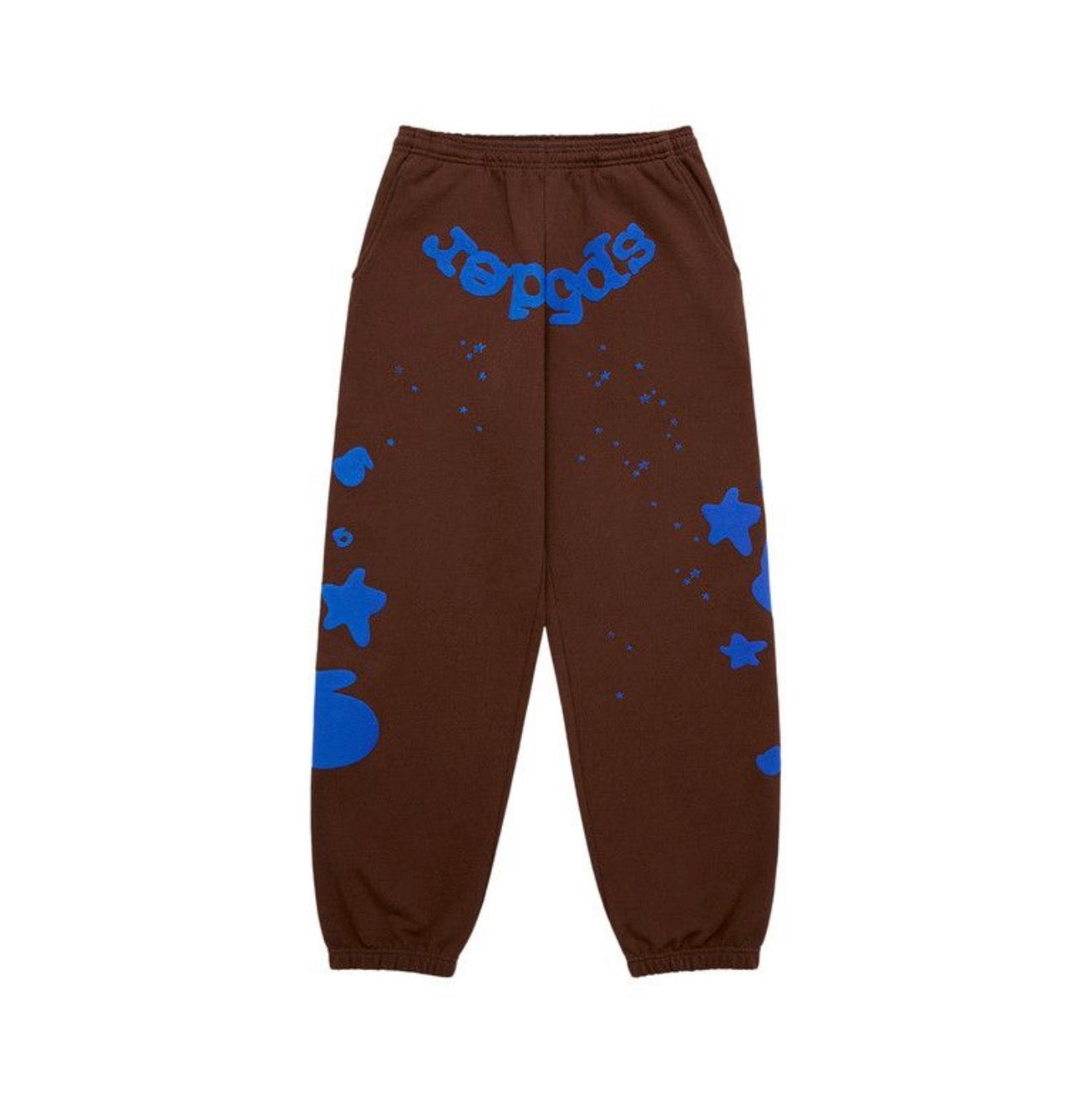 Sp5der Beluga Sweatpants Brown/Blue