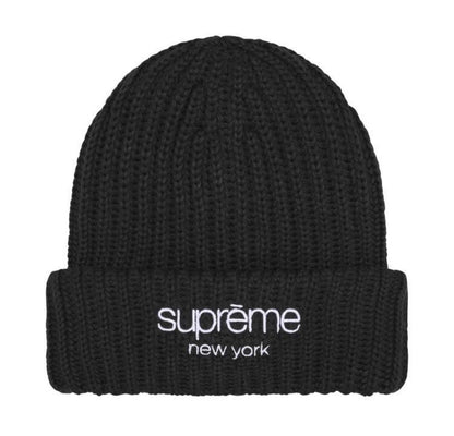 Supreme Chunky Rib Classic Logo Beanie