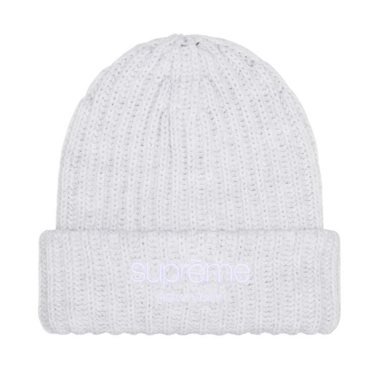 Supreme Chunky Rib Classic Logo Beanie
