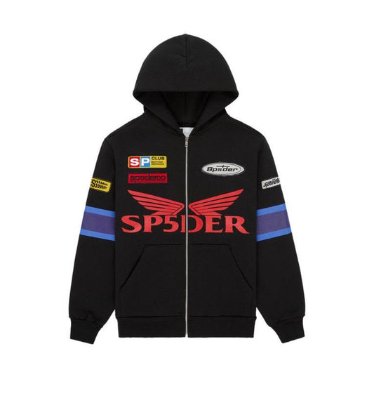 Sp5der GT Zip-Up Black