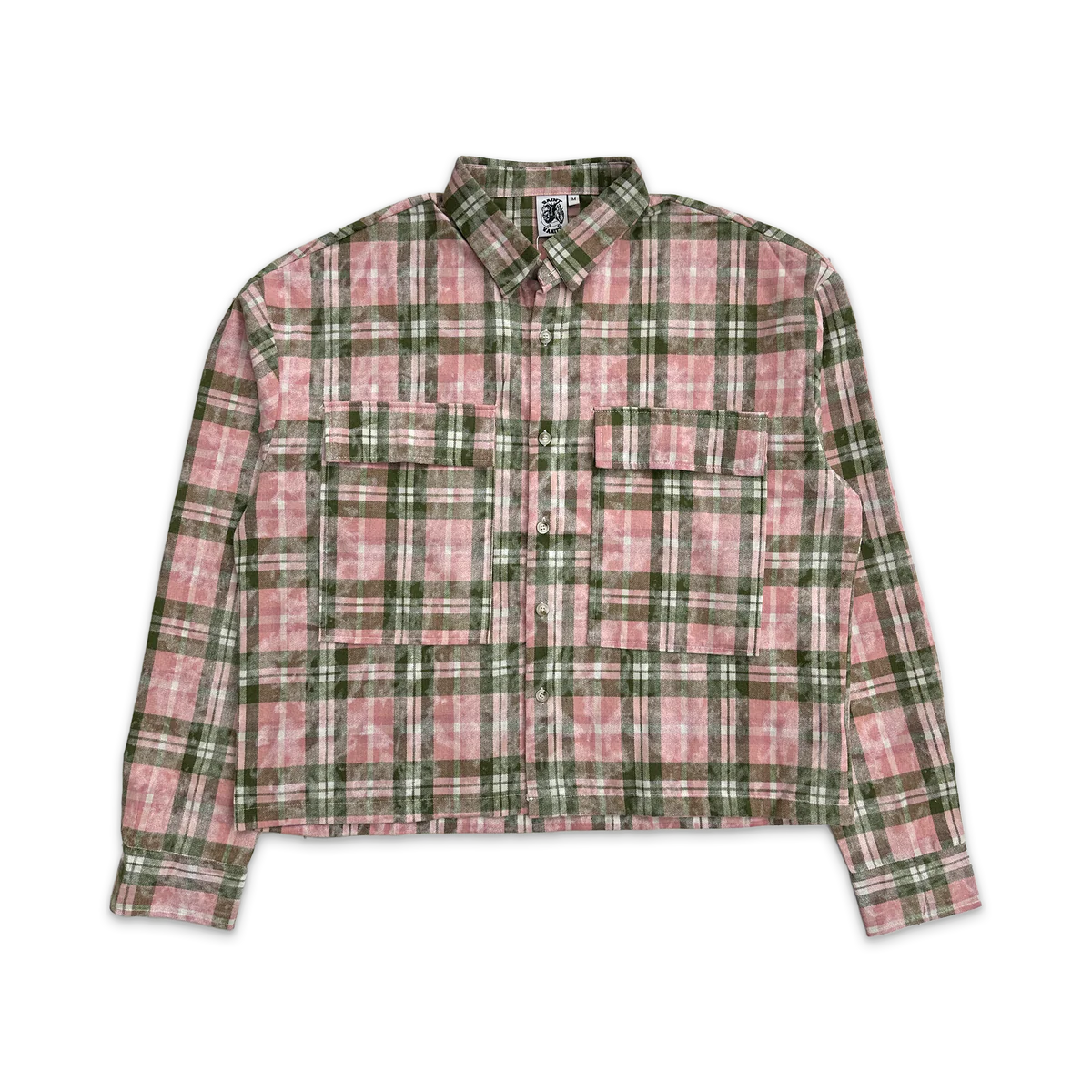 Saint Vanity Classic Logo Flannel Pink/Green
