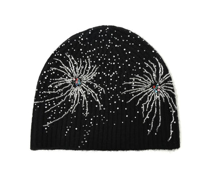 Birth Of Royal Child Firework Beaded Beanie