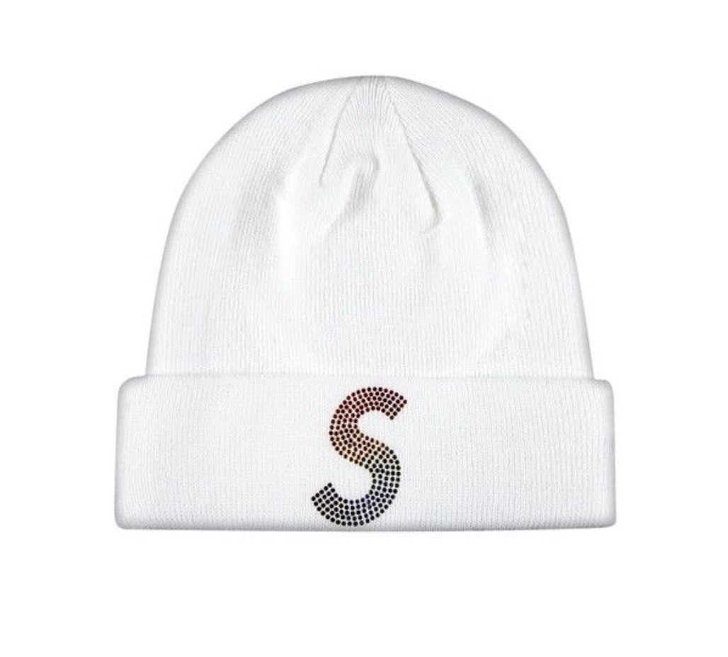 Supreme New Era Swarovski S Logo Beanie