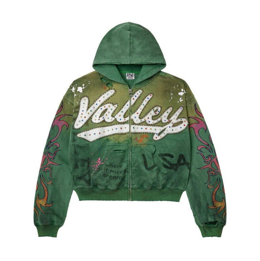 Vale Forever Inferno Zip-Up Green