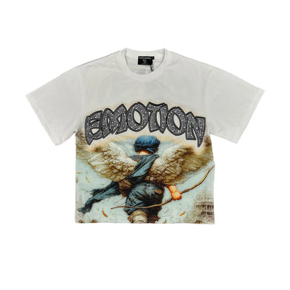 Mixed Emotion Arch Angel T-Shirt White