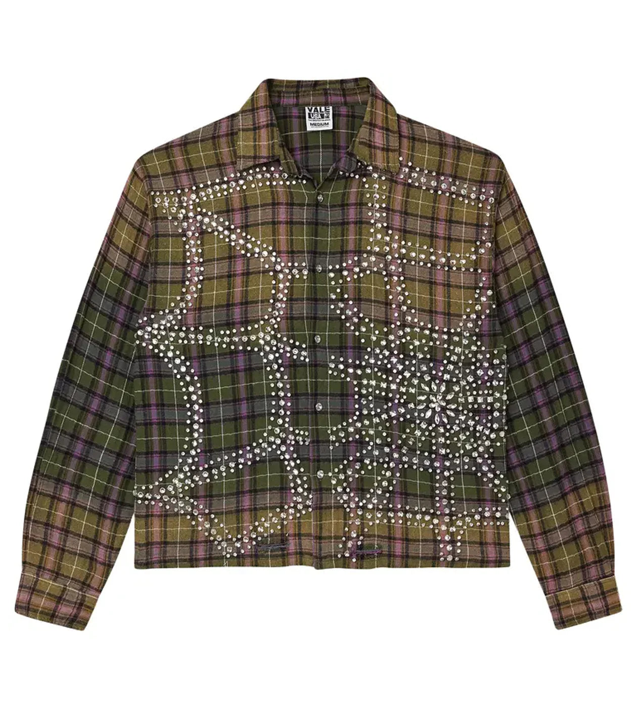 Vale Forever Green Fever Flannel