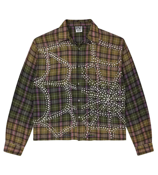 Vale Forever Green Fever Flannel
