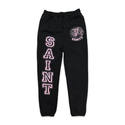 Saint Vanity Griffin Sweatsuit Black/Pink