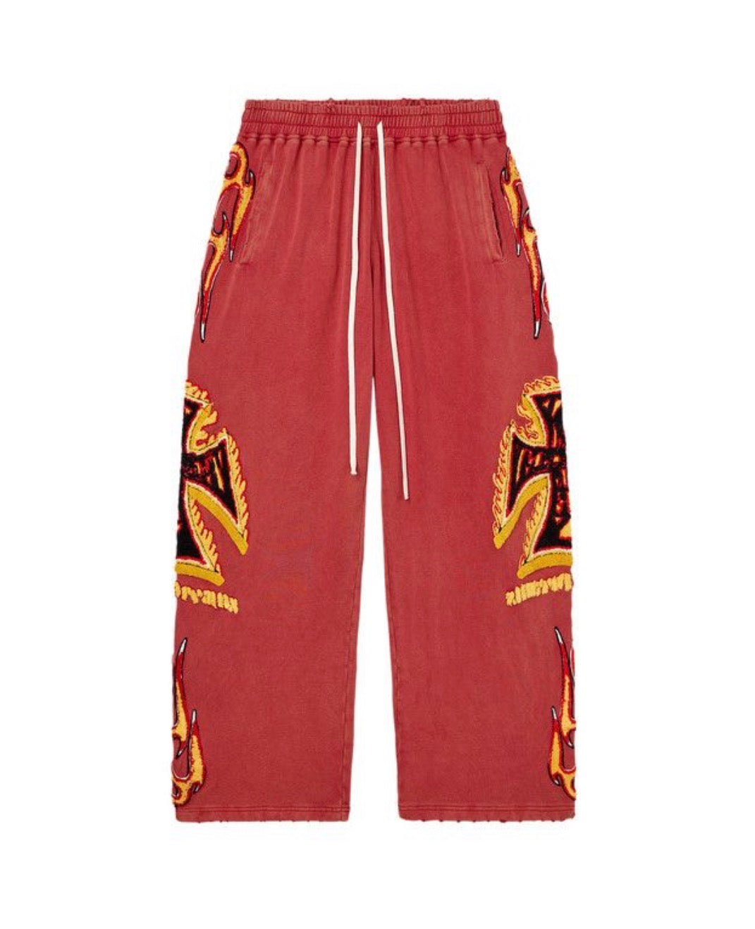 Vale Forever La Flare Sweatpants Red