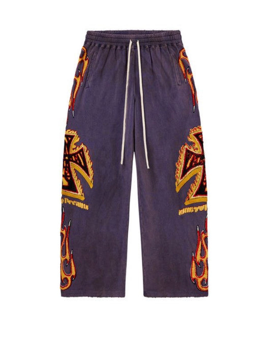 Vale Forever La Flare Sweatpants Purple