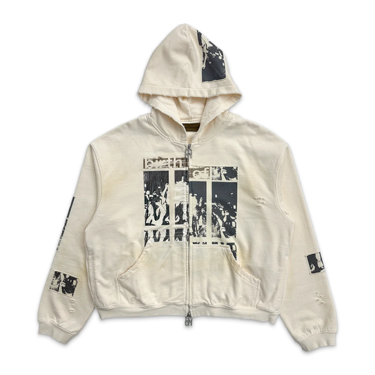 Birth Of Royal Child Flashlight Zip-Up Cream