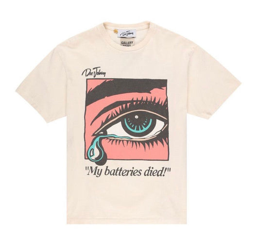 Gallery Dept Dead Batteries T-Shirt White